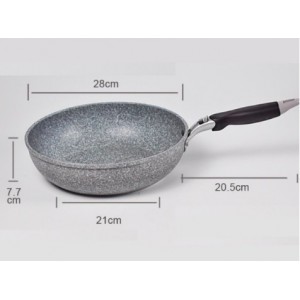 日本 Smile Life 麥飯石圓型炒鍋 (28cm 直徑)